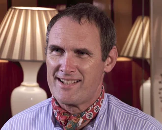 A. A. Gill height profile photo