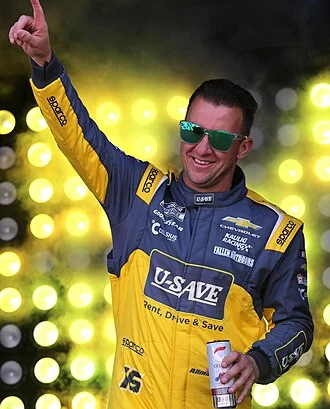 A. J. Allmendinger height profile photo