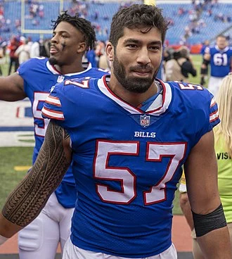 A. J. Epenesa height profile photo
