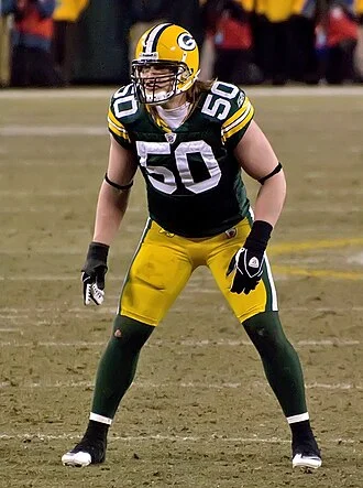 A. J. Hawk height profile photo