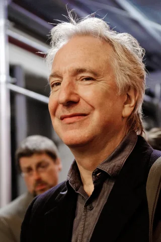 Alan Rickman height profile photo