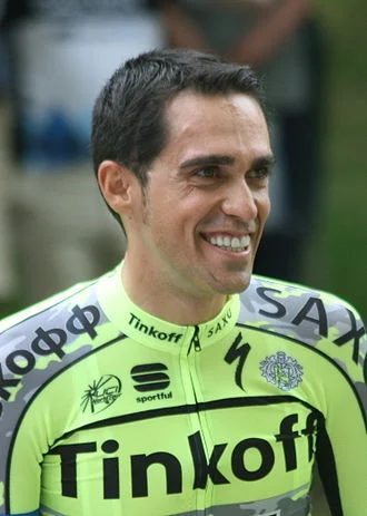 Alberto Contador height profile photo