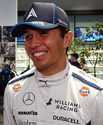 Alex Albon height profile photo
