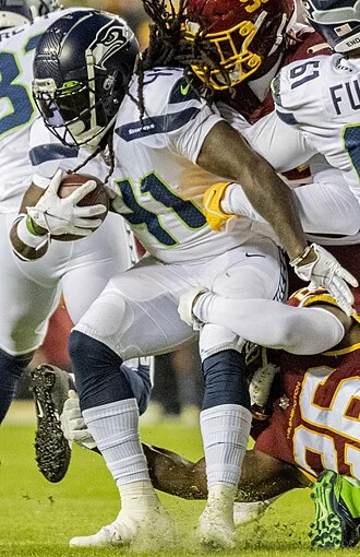 Alex Collins (American football) height profile photo