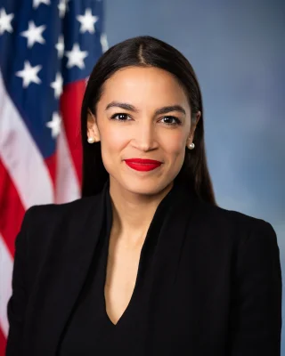 Alexandria Ocasio-Cortez height profile photo