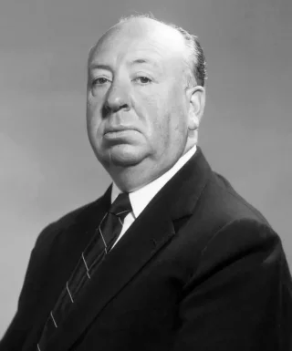 Alfred Hitchcock height profile photo