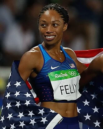 Allyson Felix height profile photo