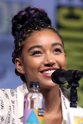 Amandla Stenberg height profile photo