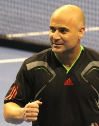 Andre Agassi height profile photo