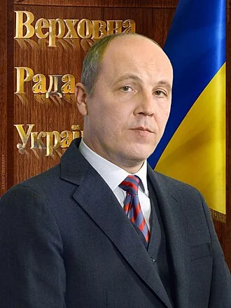 Andriy Parubiy height profile photo
