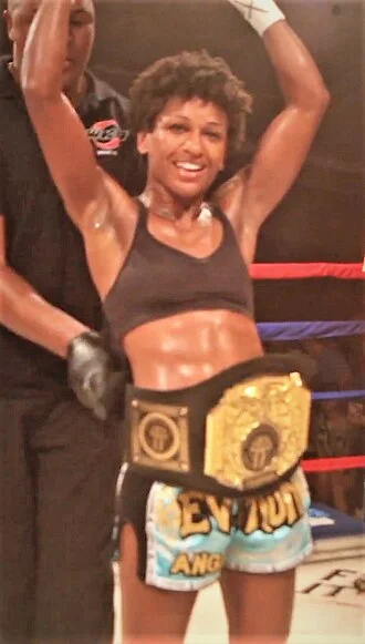 Angela Hill height profile photo