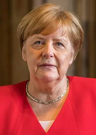 Angela Merkel height profile photo