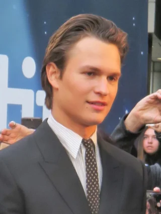 Ansel Elgort height profile photo
