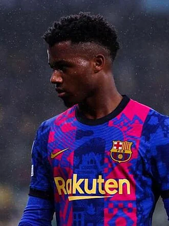 Ansu Fati height profile photo
