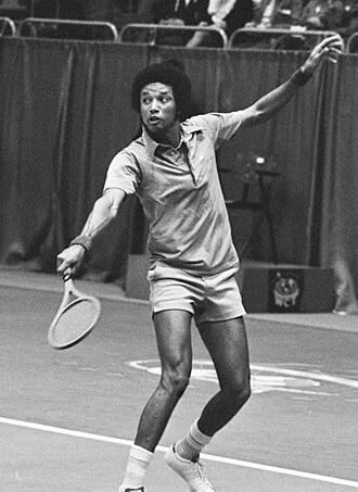 Arthur Ashe height profile photo