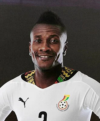 Asamoah Gyan height profile photo
