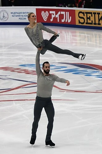 Ashley Cain (figure skater) height profile photo