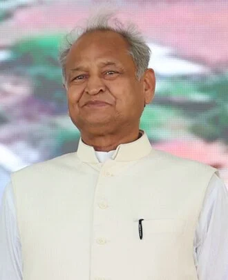 Ashok Gehlot height profile photo