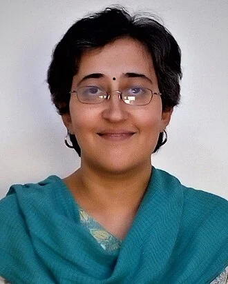 Atishi Marlena height profile photo