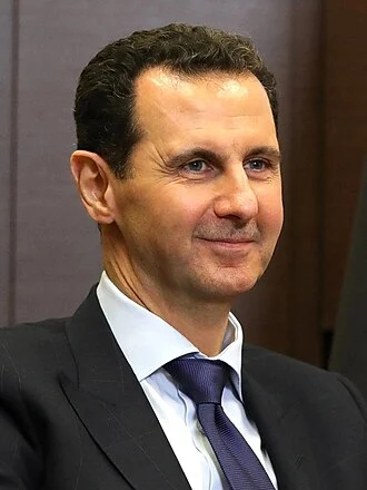 Bashar al-Assad height profile photo