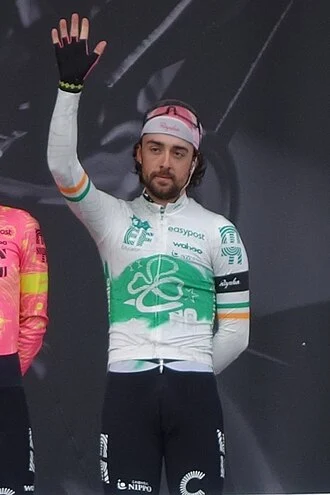 Ben Healy (cyclist) height profile photo