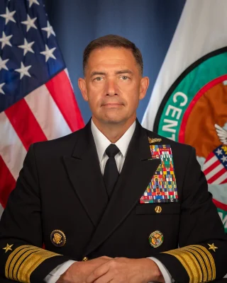 Brad Cooper (admiral) height profile photo