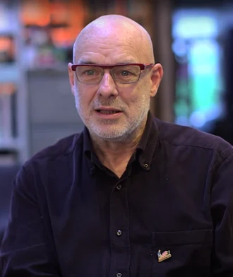 Brian Eno height profile photo