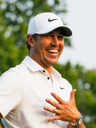 Brooks Koepka height profile photo