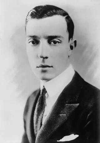 Buster Keaton height profile photo