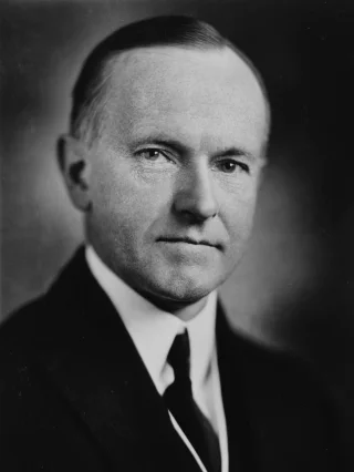 Calvin Coolidge height profile photo