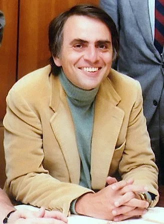 Carl Sagan height profile photo