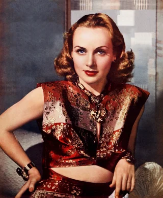 Carole Lombard height profile photo
