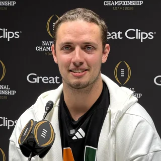 Carson Beck height profile photo