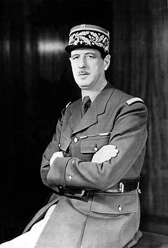 Charles de Gaulle height profile photo