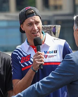 Chaz Mostert height profile photo