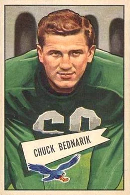 Chuck Bednarik height profile photo
