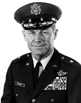 Chuck Yeager height profile photo