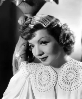 Claudette Colbert height profile photo