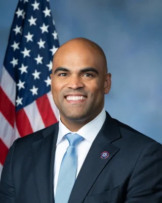 Colin Allred height profile photo