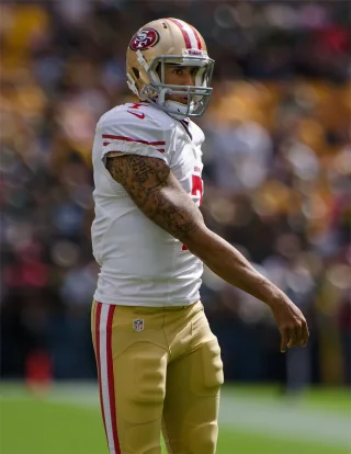 Colin Kaepernick height profile photo