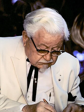 Colonel Sanders height profile photo