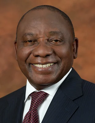 Cyril Ramaphosa height profile photo