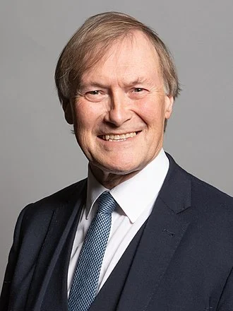 David Amess height profile photo