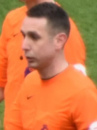 David Coote (referee) height profile photo