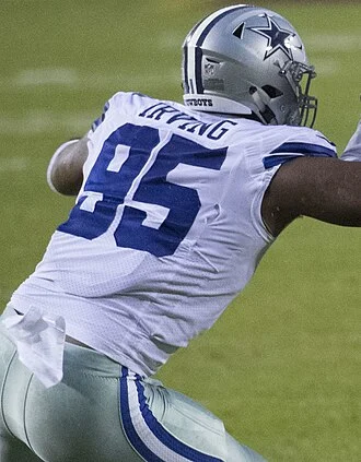 David Irving (American football) height profile photo