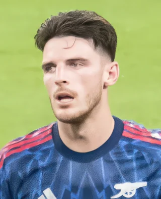 Declan Rice height profile photo