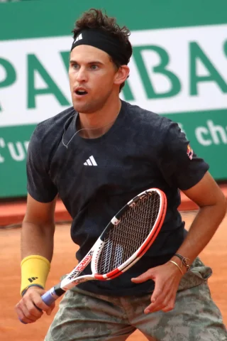 Dominic Thiem height profile photo