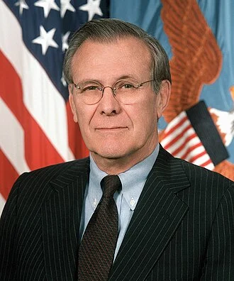 Donald Rumsfeld height profile photo