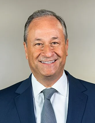 Doug Emhoff height profile photo