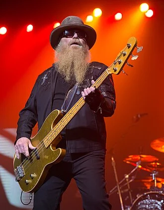 Dusty Hill height profile photo